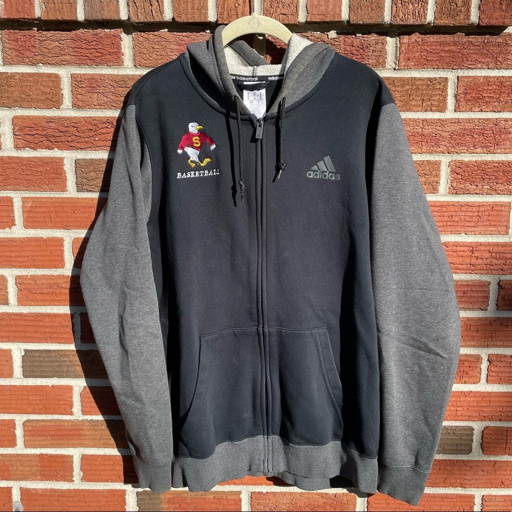 Salisbury University Adidas Basketball Full Zip Hoodie